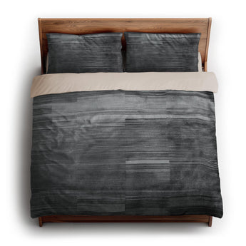 Astrid Grey king - microfiber - Natural Backing