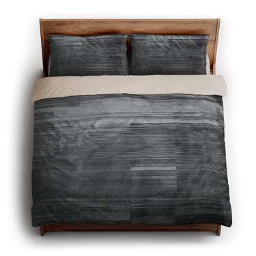 Astrid Grey king - microfiber - Natural Backing