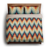 Firekaat Blue & Orange king - microfiber - Natural Backing