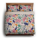 Camille Multicolor king - microfiber - Natural Backing