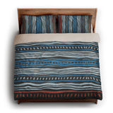 Delsin Blue & Black king - microfiber - Natural Backing