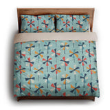 Breezy Pinwheels king - microfiber - Natural Backing