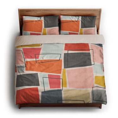 Margo Multicolor king - microfiber - Natural Backing