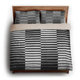 Spectra Black & White king - microfiber - Natural Backing