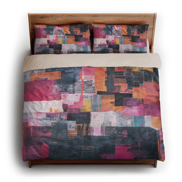Heidi Blue & Purple king - microfiber - Natural Backing