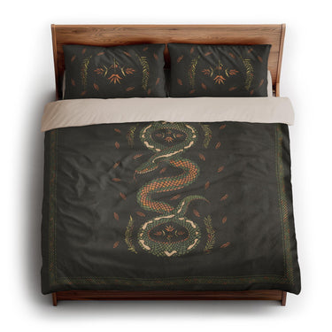 Snake in the Woods king - microfiber - Natural Backing