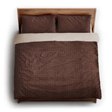Terra Vermillion king - microfiber - Natural Backing