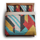 Loris Multicolor king - microfiber - Natural Backing