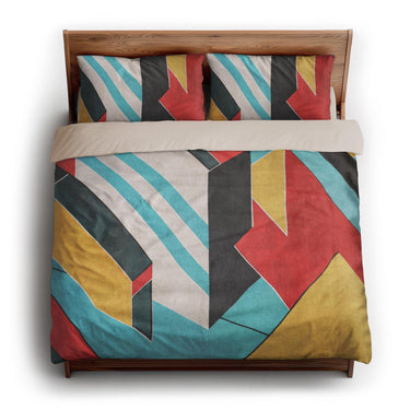 Loris Multicolor king - microfiber - Natural Backing