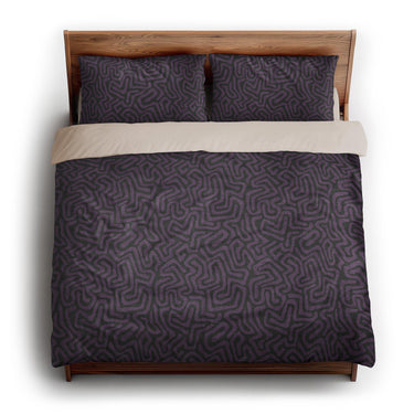 Kiva Purple king - microfiber - Natural Backing