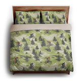 Mountain Bike Park king - microfiber - Natural Backing