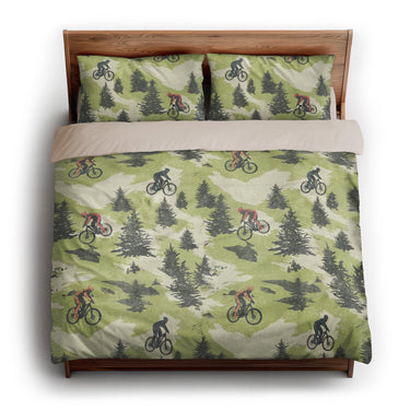 Mountain Bike Park king - microfiber - Natural Backing