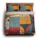 Avalon Multicolor king - microfiber - Natural Backing