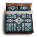 Remy Navy Blue king - microfiber - Natural Backing