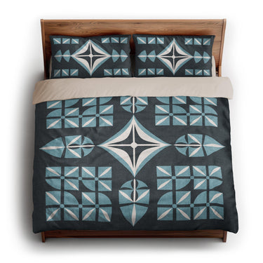 Remy Navy Blue king - microfiber - Natural Backing
