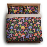 Luminescent Shroomies king - microfiber - Natural Backing