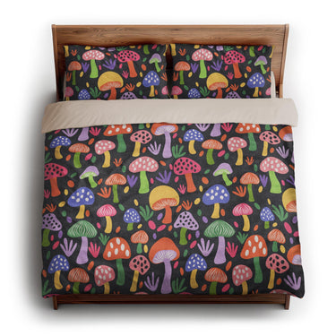 Luminescent Shroomies king - microfiber - Natural Backing