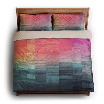 Harvey Multicolor king - microfiber - Natural Backing