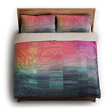 Harvey Multicolor king - microfiber - Natural Backing