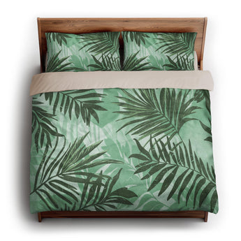 Florian Green king - microfiber - Natural Backing