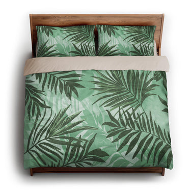 Florian Green king - microfiber - Natural Backing