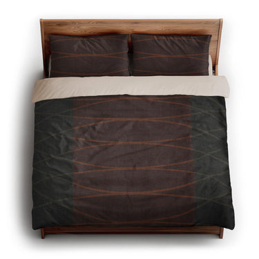 Kepler Bronze & Rust king - microfiber - Natural Backing