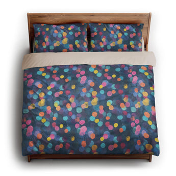 Bokeh at Dawn king - microfiber - Natural Backing