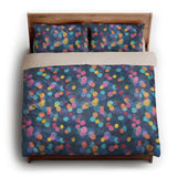 Bokeh at Dawn king - microfiber - Natural Backing