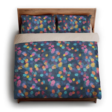 Bokeh at Dawn king - microfiber - Natural Backing