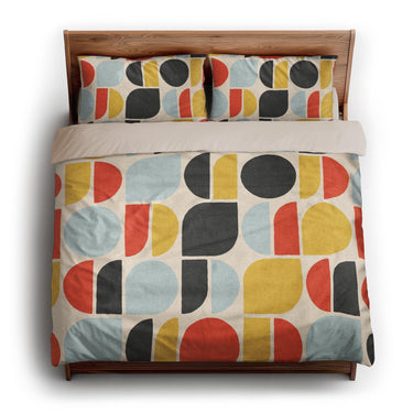 Otto Multicolor king - microfiber - Natural Backing