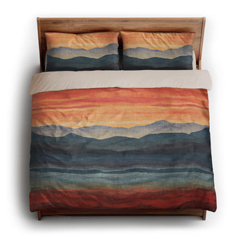 Tucson Sunset king - microfiber - Natural Backing