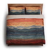 Tucson Sunset king - microfiber - Natural Backing
