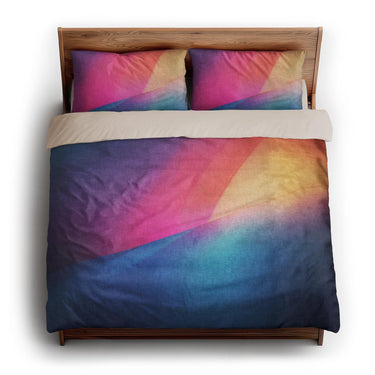 Escaping Light Multicolor king - microfiber - Natural Backing