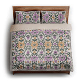 Corriana Green & Purple king - microfiber - Natural Backing