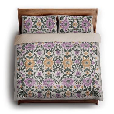 Corriana Green & Purple king - microfiber - Natural Backing