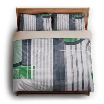 Gordian Green king - microfiber - Natural Backing