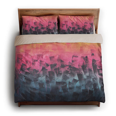 Caspian Multicolor king - microfiber - Natural Backing