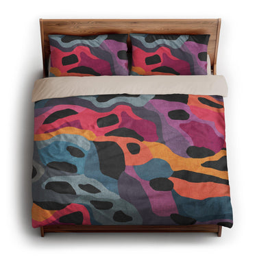 Umorna Multicolor king - microfiber - Natural Backing