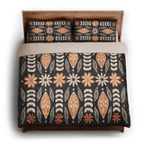 Topanga Black & Yellow king - microfiber - Natural Backing