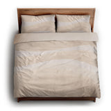 Sinuous Ivory Monochrome king - microfiber - Natural Backing