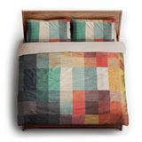 Polyphony Multicolor Earthtone king - microfiber - Natural Backing