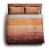 Ruidoso Red & Orange king - microfiber - Natural Backing