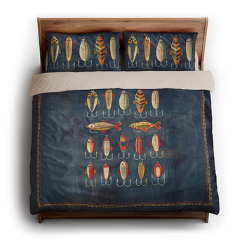 Fishing Lures king - microfiber - Natural Backing