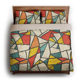 Arthur Multicolor king - microfiber - Natural Backing