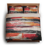 Jörgan Red & Black king - microfiber - Natural Backing