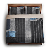 Gordian Dark Blue king - microfiber - Natural Backing