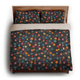 Bokeh at Night king - microfiber - Natural Backing