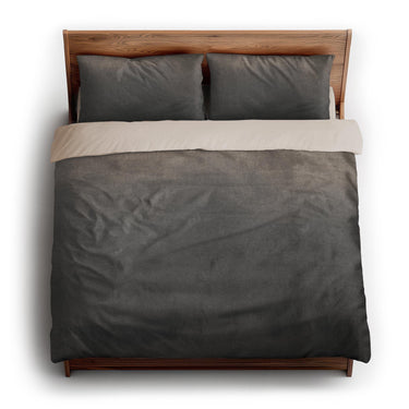 Kieran Watercolor Greige Ombre king - microfiber - Natural Backing