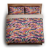 Alessa Multicolor king - microfiber - Natural Backing