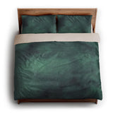 Andromeda Watercolor Teal king - microfiber - Natural Backing
